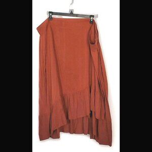 Torrid Faux Wrap Ruffle Skirt Size 4x NWOT